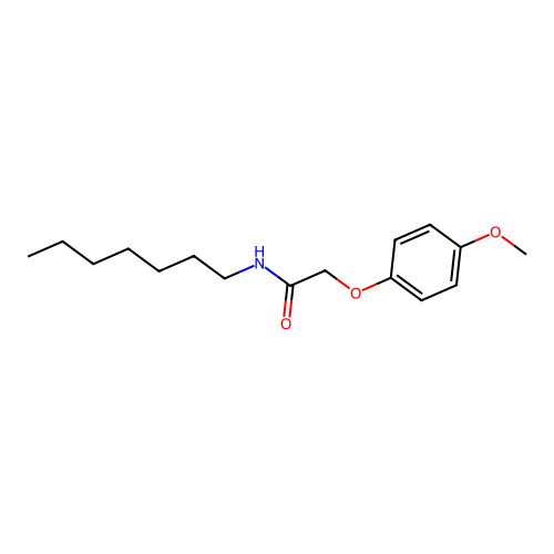 N-基-2-(4-甲氧基苯氧基)乙酰胺 structure