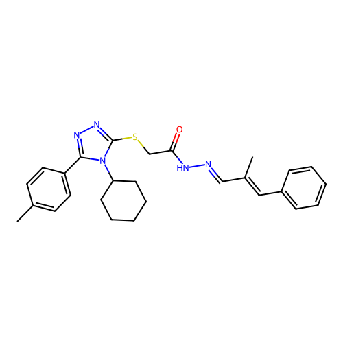 C27H31N5OS structure