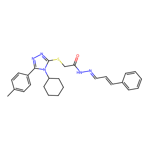 C26H29N5OS structure