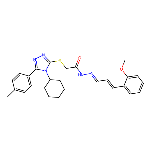 C27H31N5O2S structure