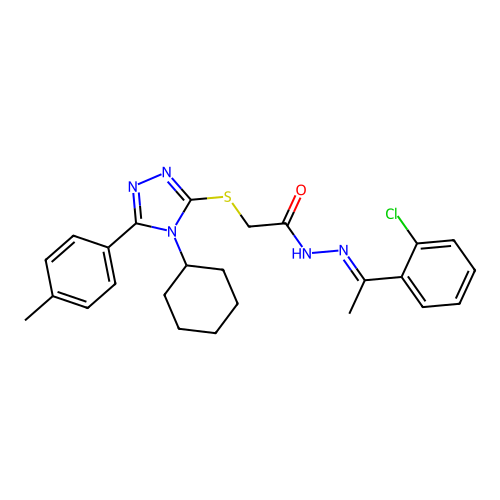 C25H28ClN5OS structure