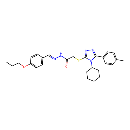 C27H33N5O2S structure