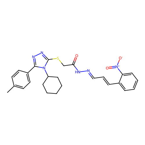 C26H28N6O3S structure