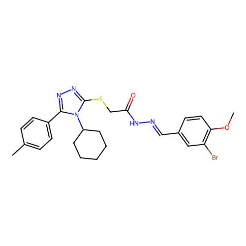 C25H28BrN5O2S structure