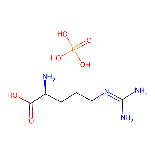 L-Arginine phosphate; Arginine phosphate structure