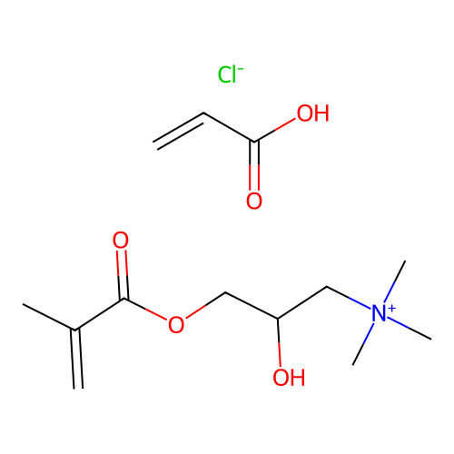 (C10-H20-N-O3.C3-H4-O2.Cl)x- structure