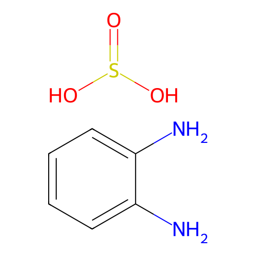 Benzene-o-diamine sulphite structure