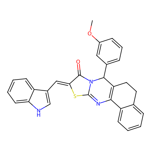 C30H23N3O2S structure