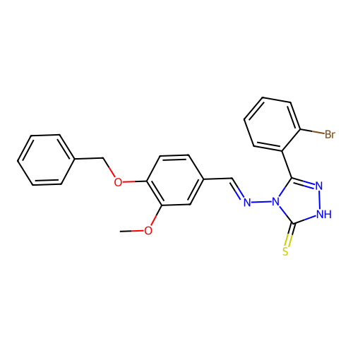 C23H19BrN4O2S structure