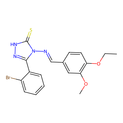 C18H17BrN4O2S structure