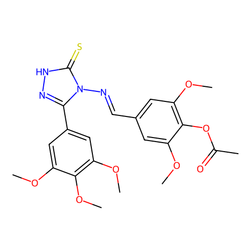 C22H24N4O7S structure