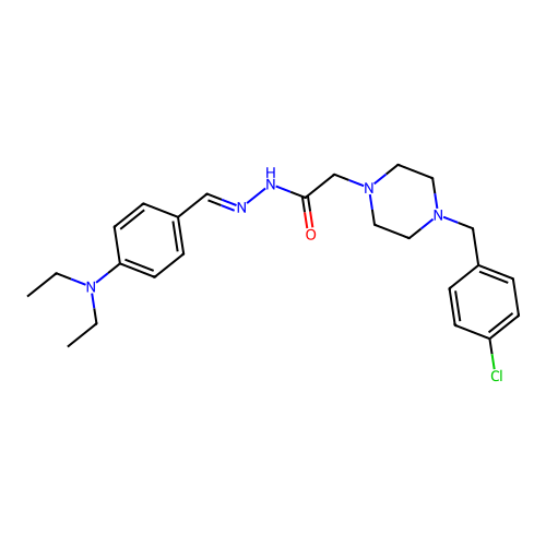 C24H32ClN5O structure