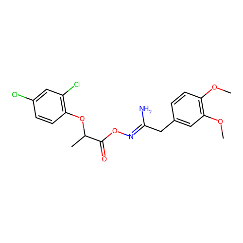C19H20Cl2N2O5 structure