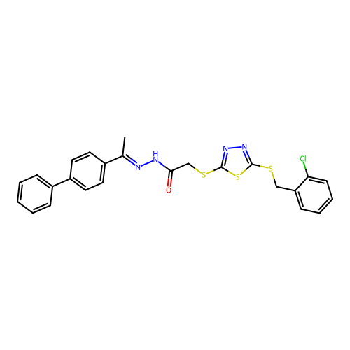 C25H21ClN4OS3 structure