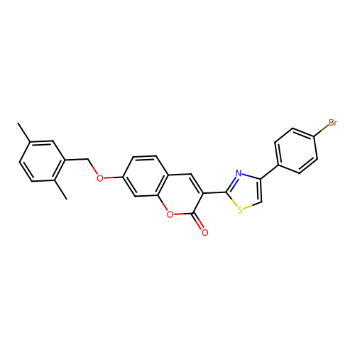 C27H20BrNO3S structure