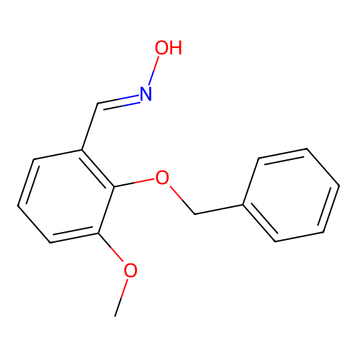 (E)-1-[2-(benzyloxy)-3-methoxyphenyl]-N-hydroxymethanimine structure