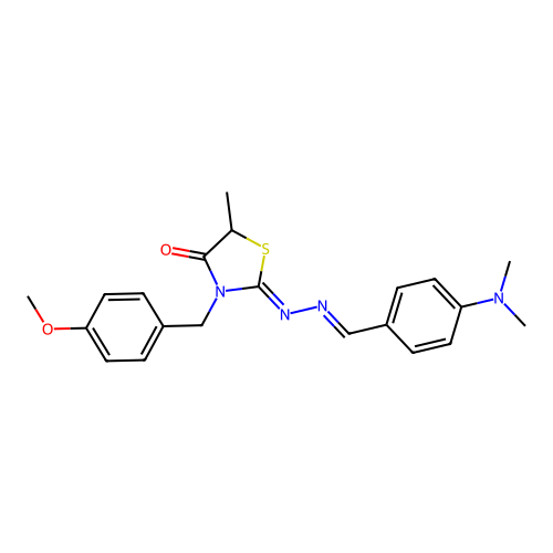 C21H24N4O2S structure