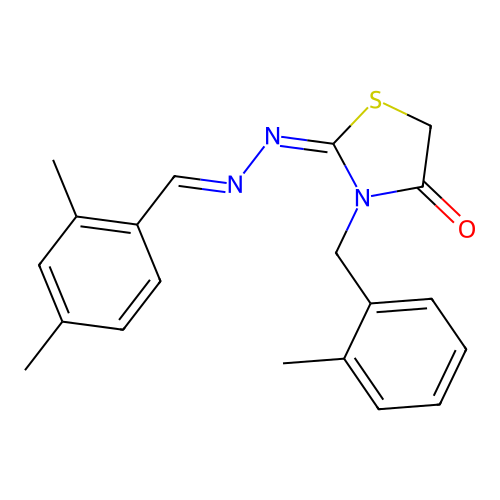 C20H21N3OS structure