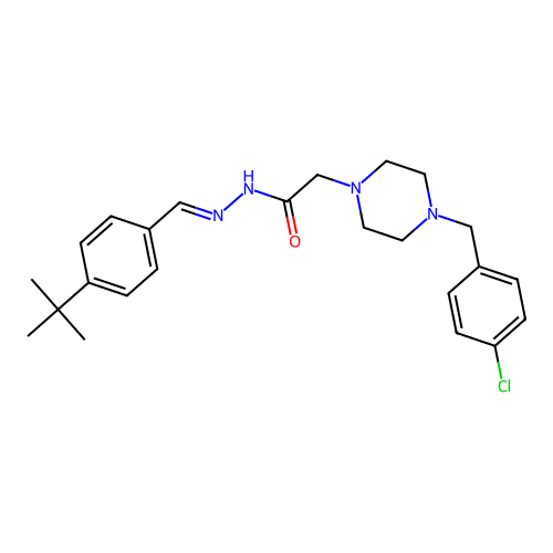 C24H31ClN4O structure