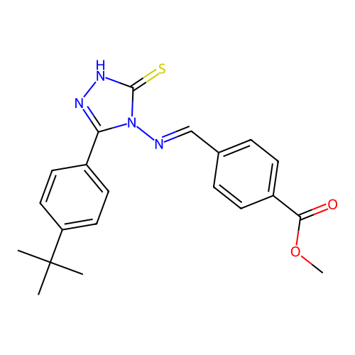 C21H22N4O2S structure
