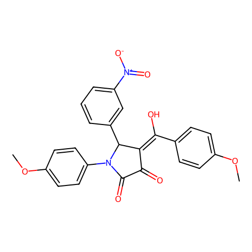 C25H20N2O7 structure