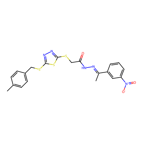 C20H19N5O3S3 structure