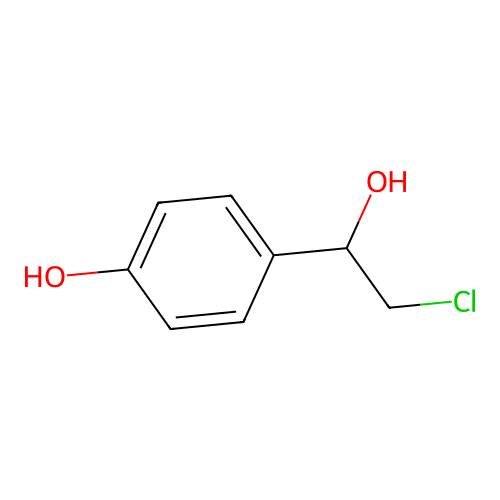 4-(2-Chloro-1-hydroxyethyl)phenol structure