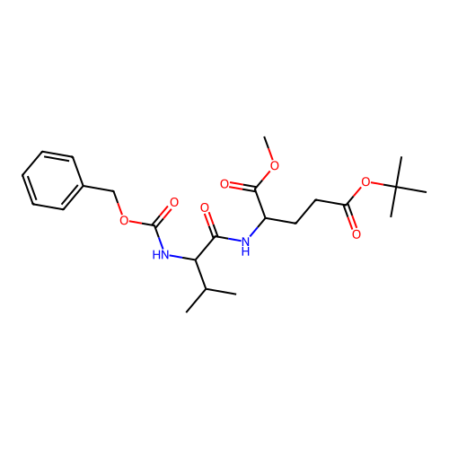 5-Tert-butyl 1-methyl n-[(benzyloxy)carbonyl]valylglutamate structure