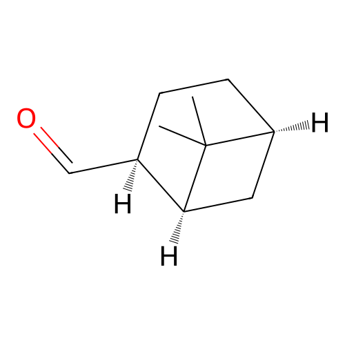 (1alpha,2beta,5alpha)-6,6-Dimethylbicyclo(3.1.1)heptane-2-carbaldehyde structure