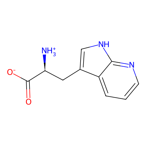 L-7-Azatryptophan structure