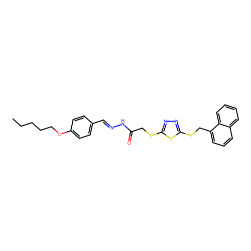 C27H28N4O2S3 structure