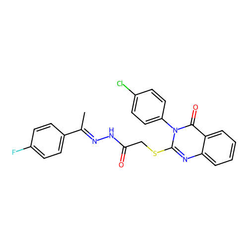 C24H18ClFN4O2S structure
