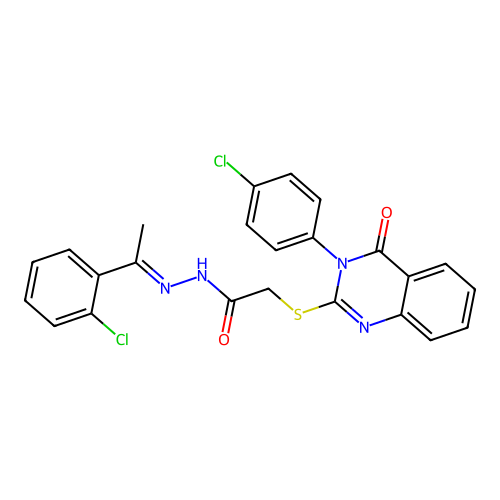 C24H18Cl2N4O2S structure