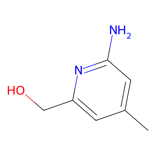 (6-Amino-4-methylpyridin-2-yl)methanol structure