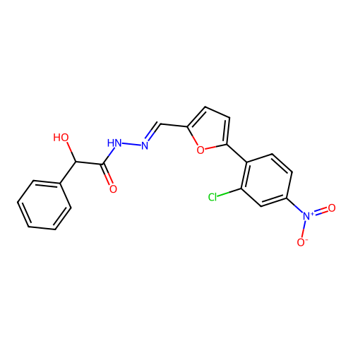 C19H14ClN3O5 structure
