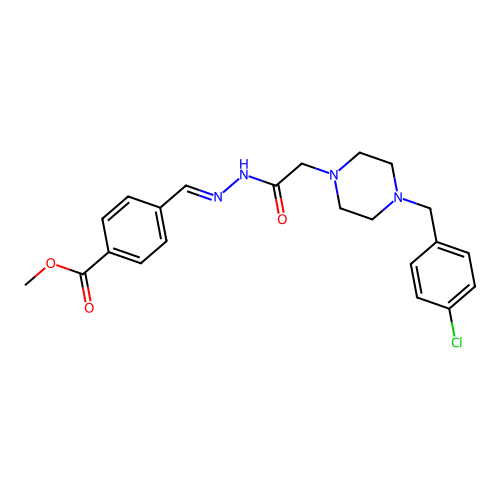 C22H25ClN4O3 structure