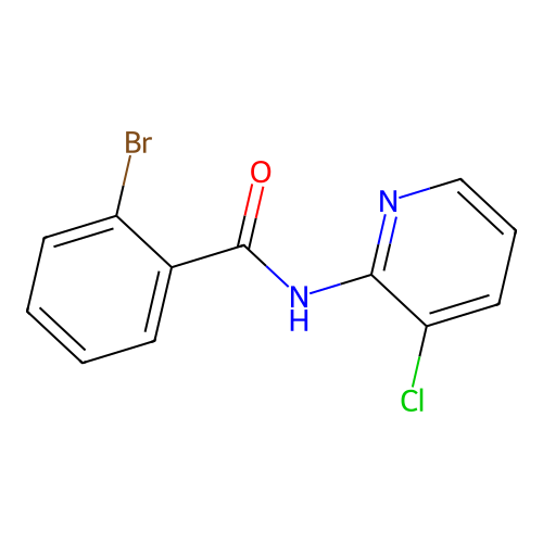 2-bromo-N-(3-chloropyridin-2-yl)benzamide structure