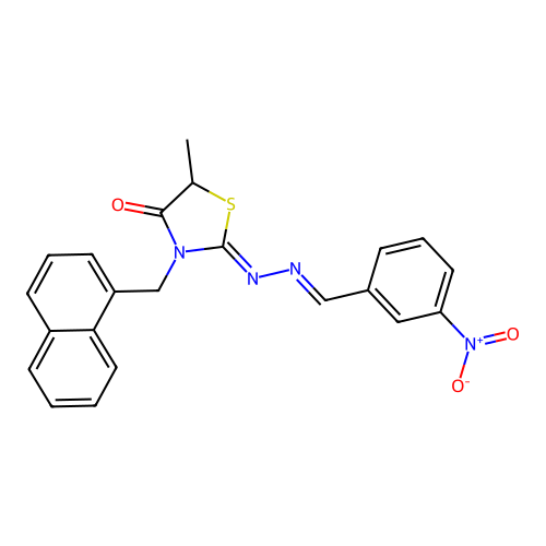 C22H18N4O3S structure