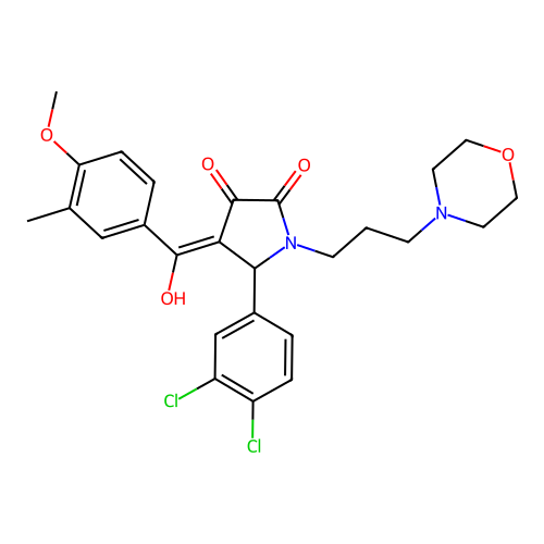 C26H28Cl2N2O5 structure