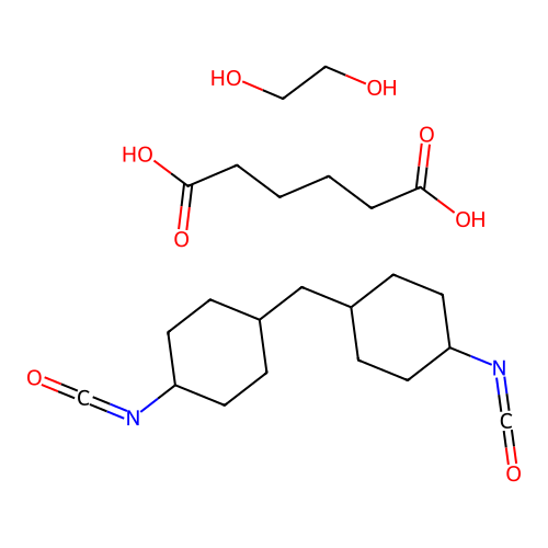 (C15-H22-N2-O2.C6-H10-O4.C2-H6-O2)x- structure