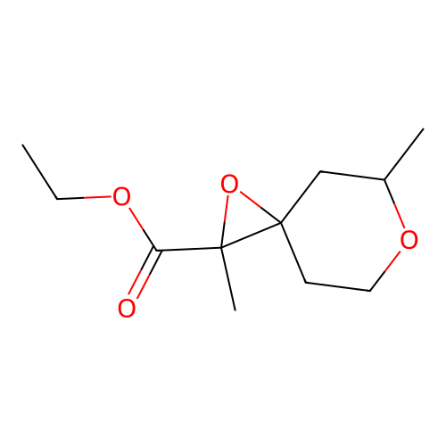 Ethyl 2,5-dimethyl-1,6-dioxaspiro[2.5]octane-2-carboxylate structure