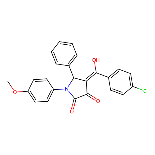 C24H18ClNO4 structure
