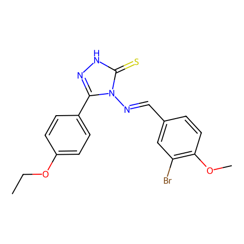 C18H17BrN4O2S structure