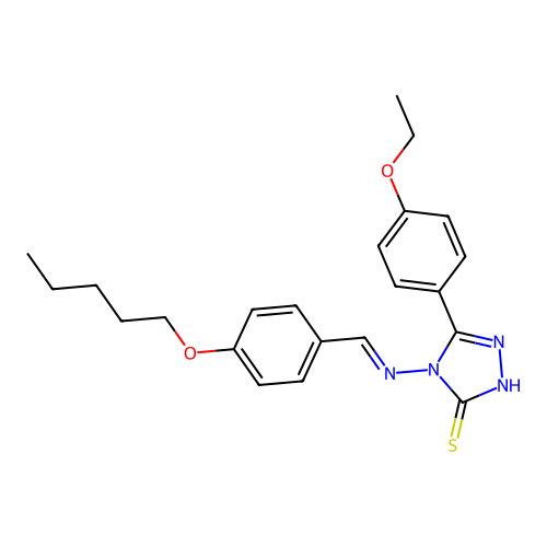 C22H26N4O2S structure