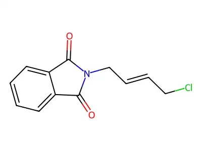 2-(4-Chloro-2-butenyl)-1,3-isoindolinedione structure