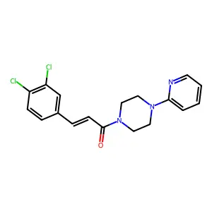 C18H17Cl2N3O structure
