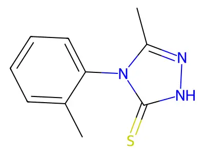 5-methyl-4-(2-methylphenyl)-4H-1,2,4-triazole-3-thiol structure