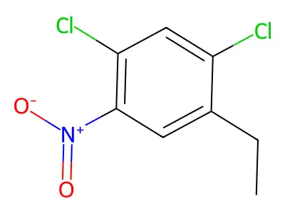 1,5-Dichloro-2-ethyl-4-nitrobenzene structure