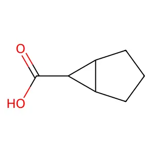 exo-Bicyclo(3.1.0)hexane-6-carboxylic acid structure