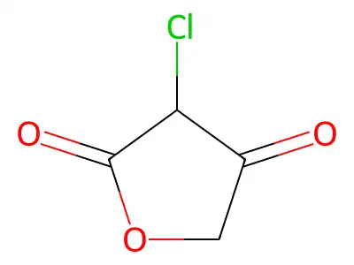 3-Chloro-2,4(3H,5H)-furandione structure